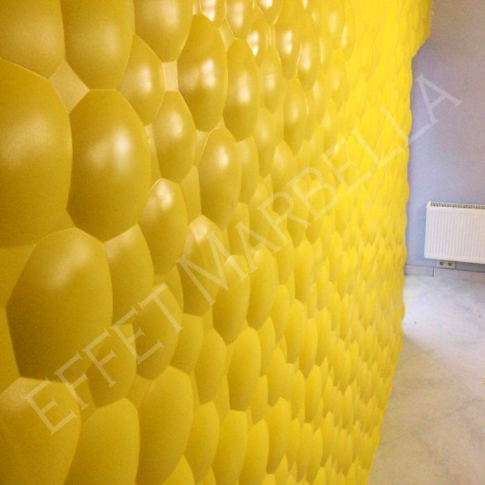 Декоративни 3D панели - 3д гипсови панели, облицовки за стени 0046