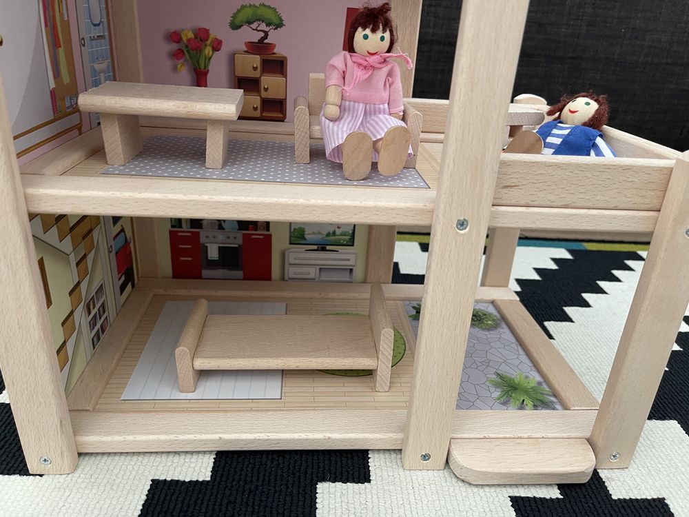 Дървена къща за кукли Liewood
