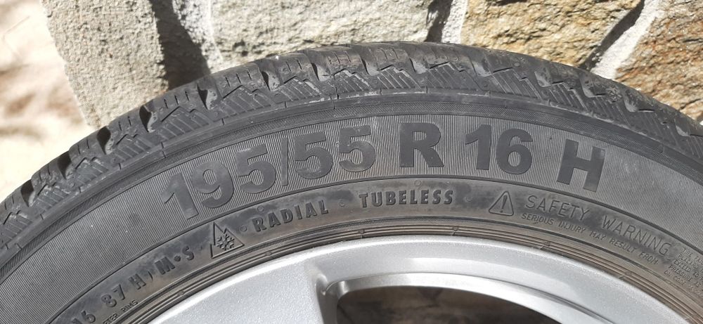 Джанти с гуми 16цола VW Golf, Audi A3, Seat, Polo, Skoda