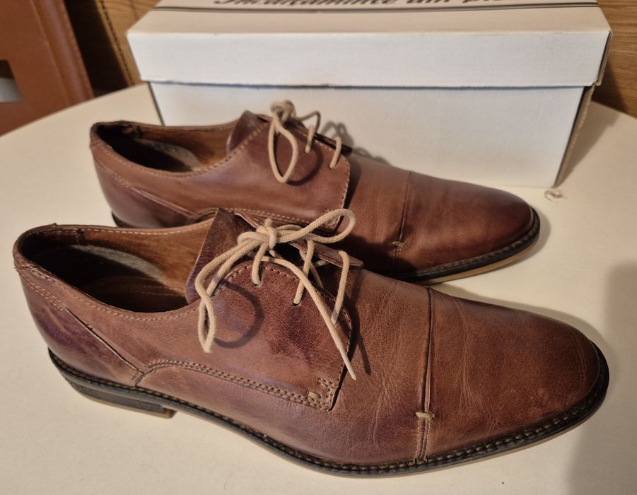Pantofi Klondike piele naturală M44