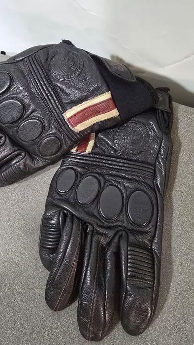 Mănuși moto piele Indian M