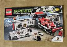 LEGO Speed Champions Porsche 919 Hybrid and 917K Pit Lane 75876