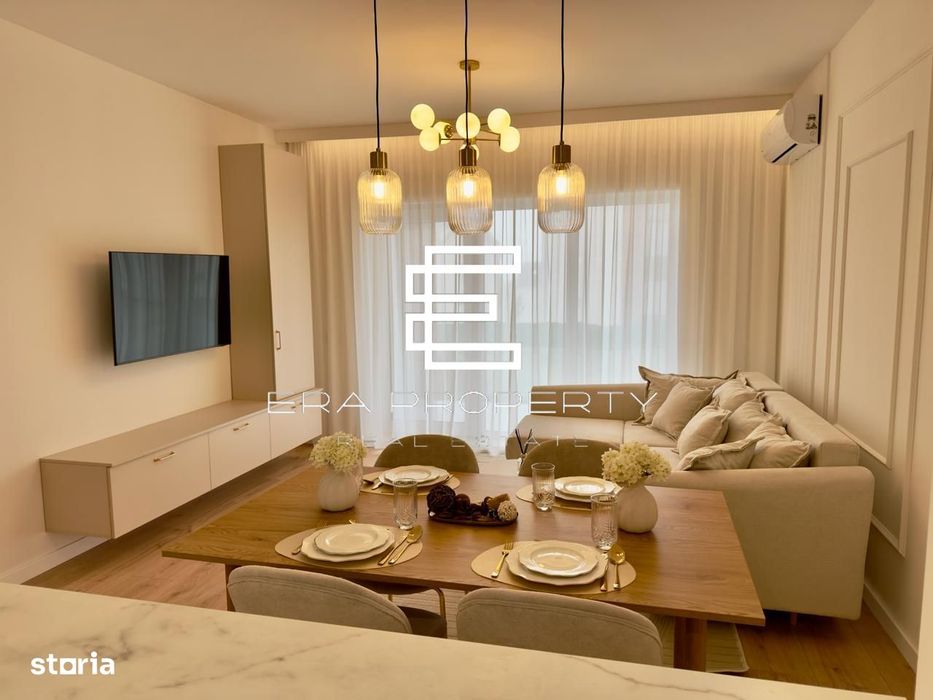 Apartament 2 camere mobilat utilat 53mp , zona Aeroport