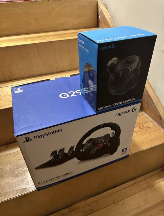 Logitech G29 + shifter
