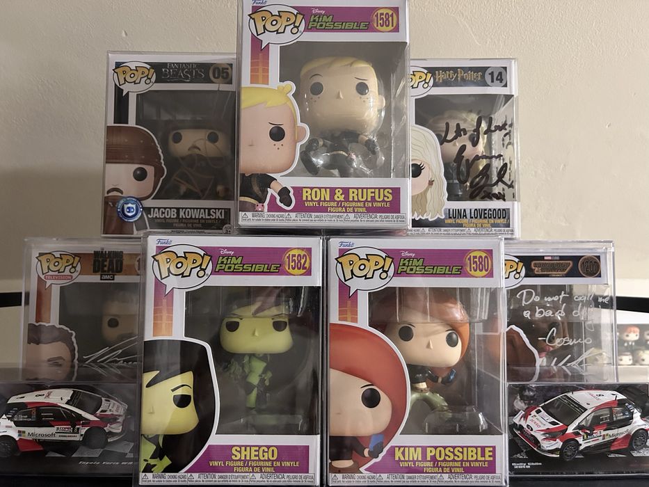 Funko Pop! Kim Possible Set – НОВИ + протектори