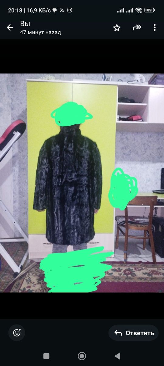 Продам норковую шубу