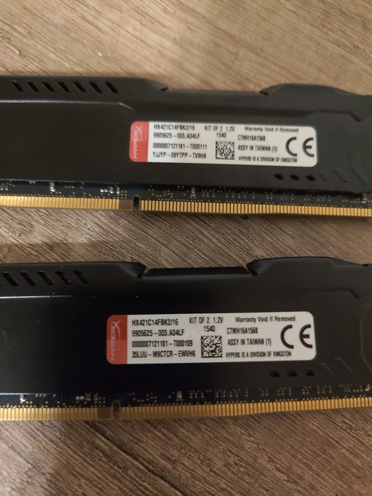 Kit 16 gb memorie ram 2x8gb 2133mhz ddr4