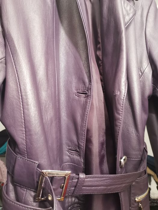 Geaca piele dama culoarea mov nu zara guess polo ck Hugo tommy