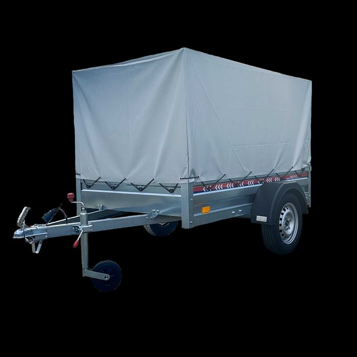 Remorcă REPO cu Prelată – MonoAx, Carte RAR, Nr. provizoriu