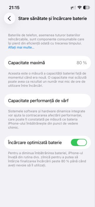 Iphone 13 mini - stare foarte buna