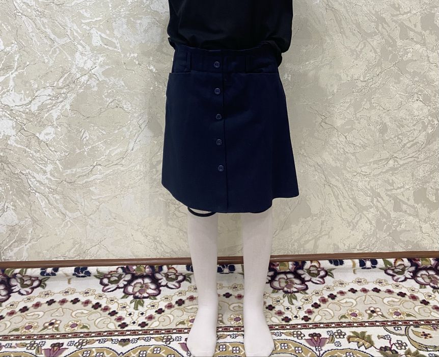 Юбка синий цвет для школы