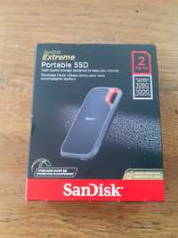 Hard SSD extern Sandisk Extreme® Portable V2, 2TB, USB 3.2 Gen 2