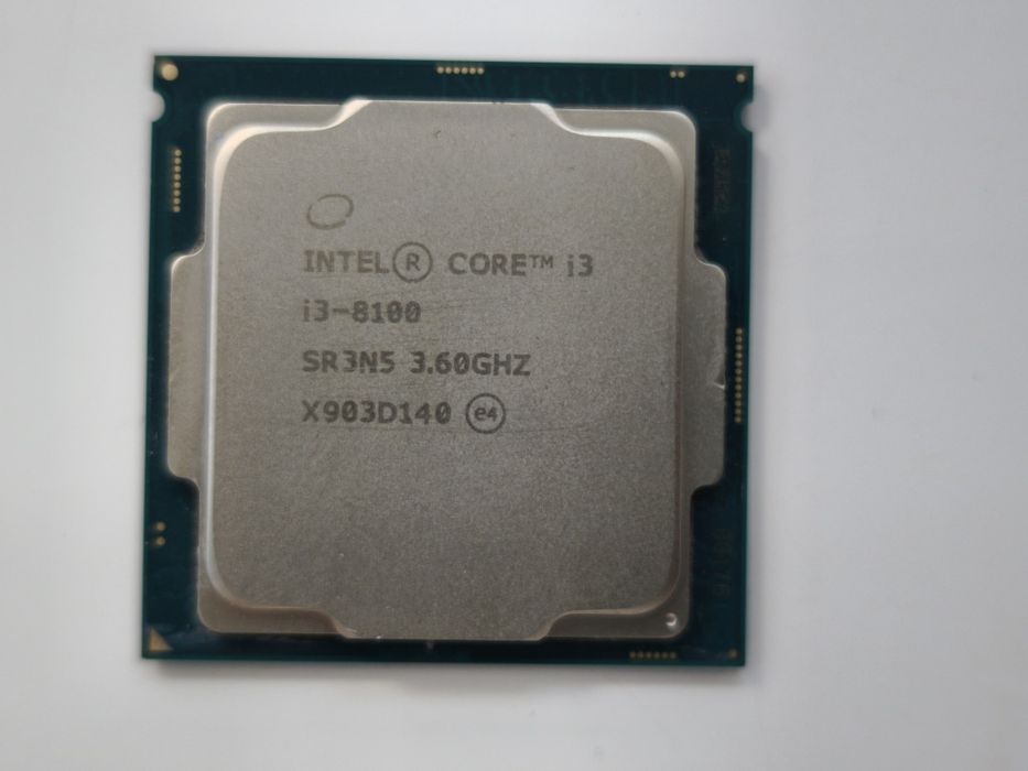 Продам процессор intel core i3 8100