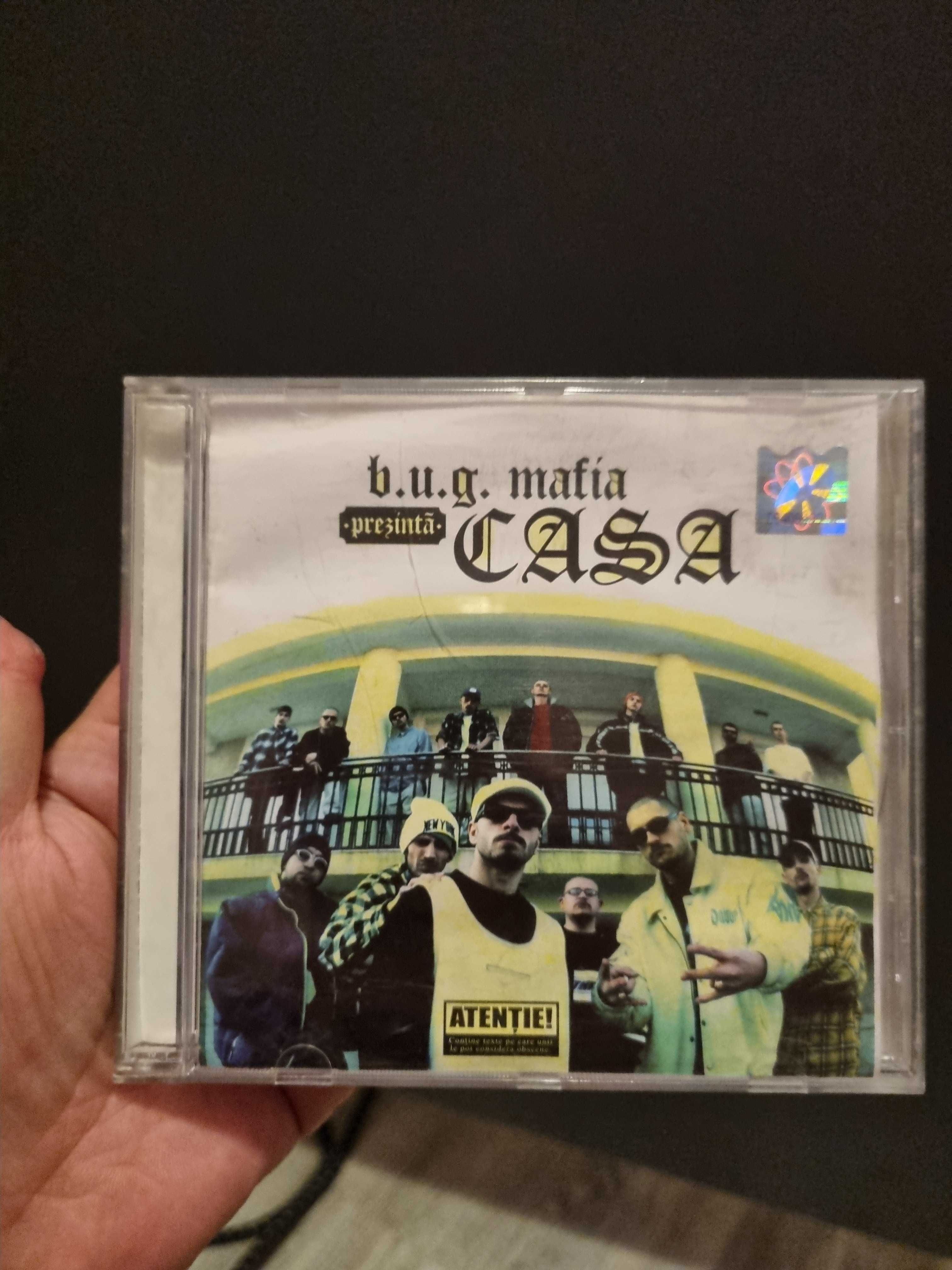 Cd BUG Mafia Casa,Bitza,E-40+doua casete(una fara coperta)