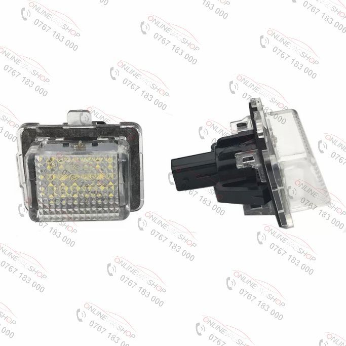 Set lampa LED numar MERCEDES BENZ W204, W204 Wagon W212, W221, C216, C