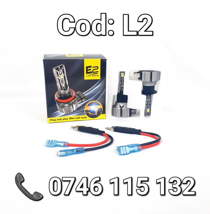 Faza Lunga-BEC LED H1-MULTIMARCA-20000Lm-6000K-Aluminiu-100W-GC5530-L2