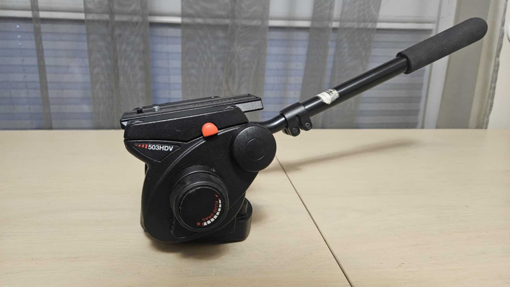 Флуидна видеоглава Manfrotto 503 HDV (само глава, без статив)