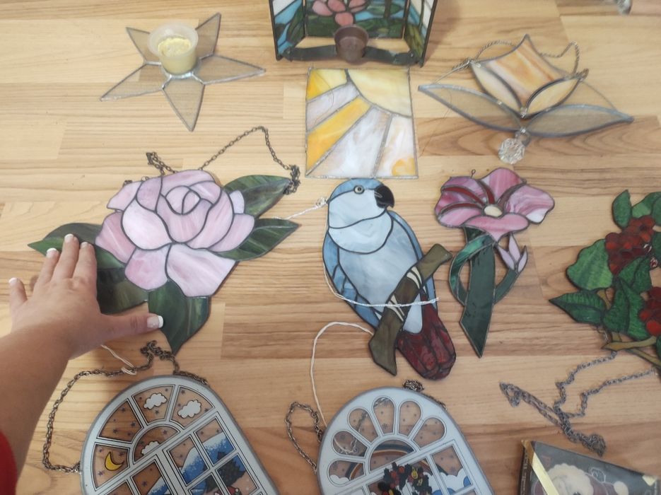 Decoratiuni Tiffany - culori vibrante - Bijuterii in decoratiuni!