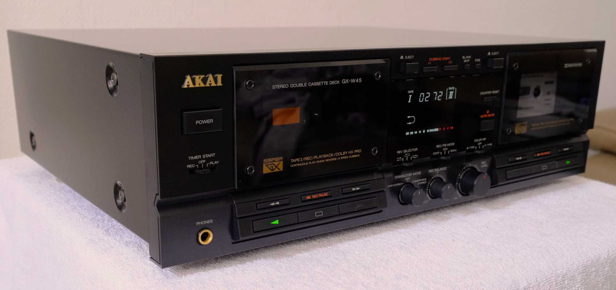 Akai GX-W45 Double Cassette Deck