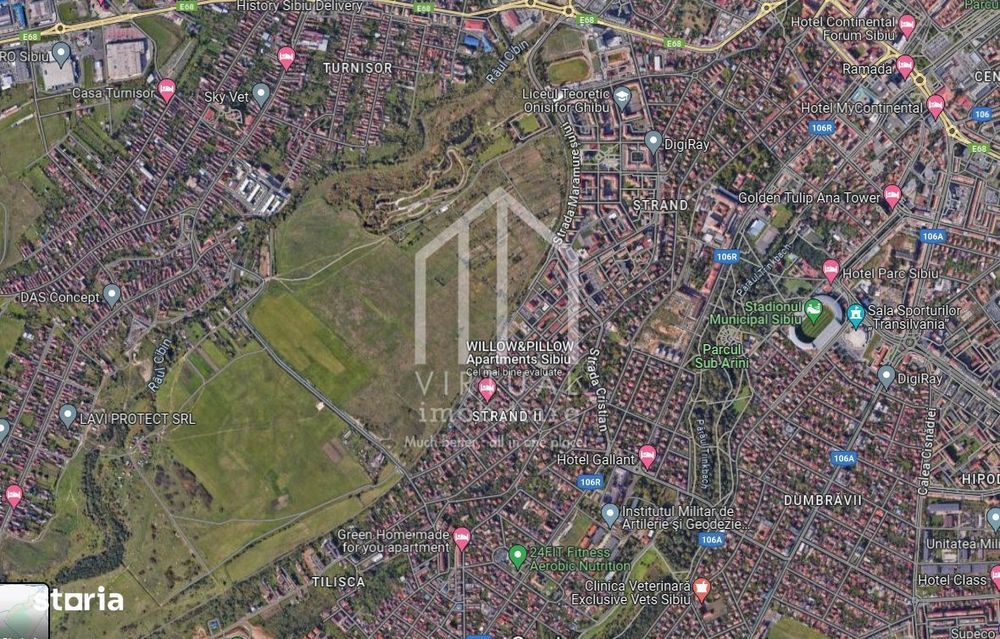 Teren de vanzare intravilan în Sibiu, zona Strand II