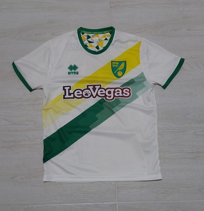 Tricou Erreà Norwich City FC, alb, mărimea S