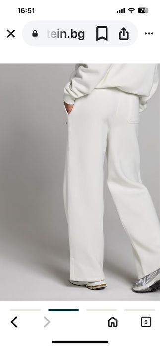 Спортен панталон с цепка  отстрани