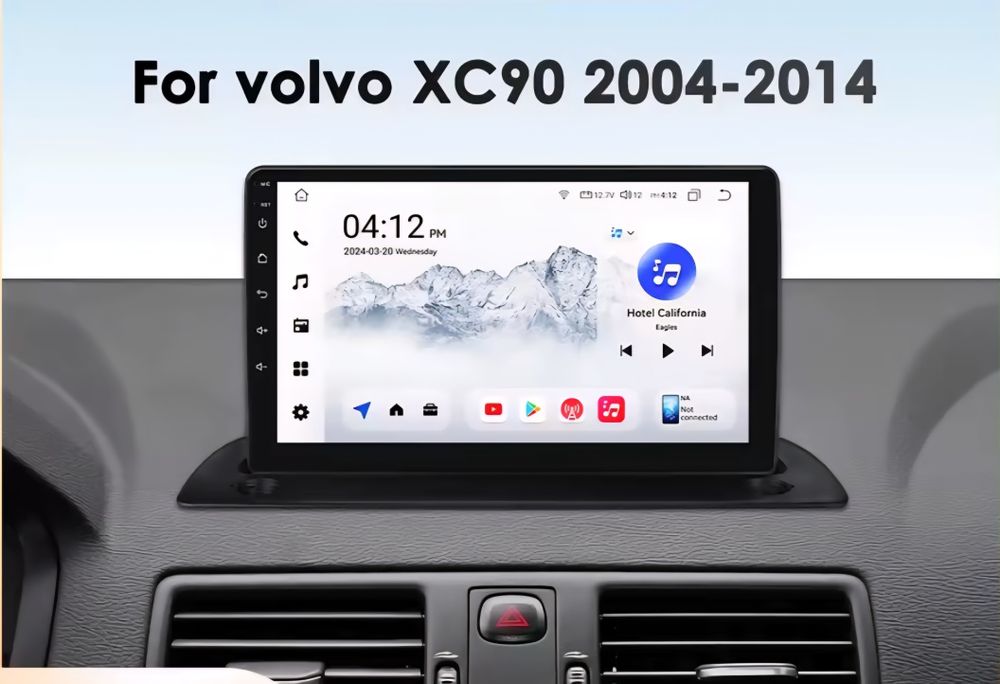 Navigatie Android Volvo XC90 Waze YouTube Wifi Bluetooth USB