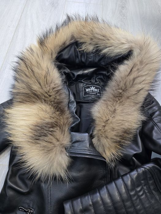 Дамско кожено яке