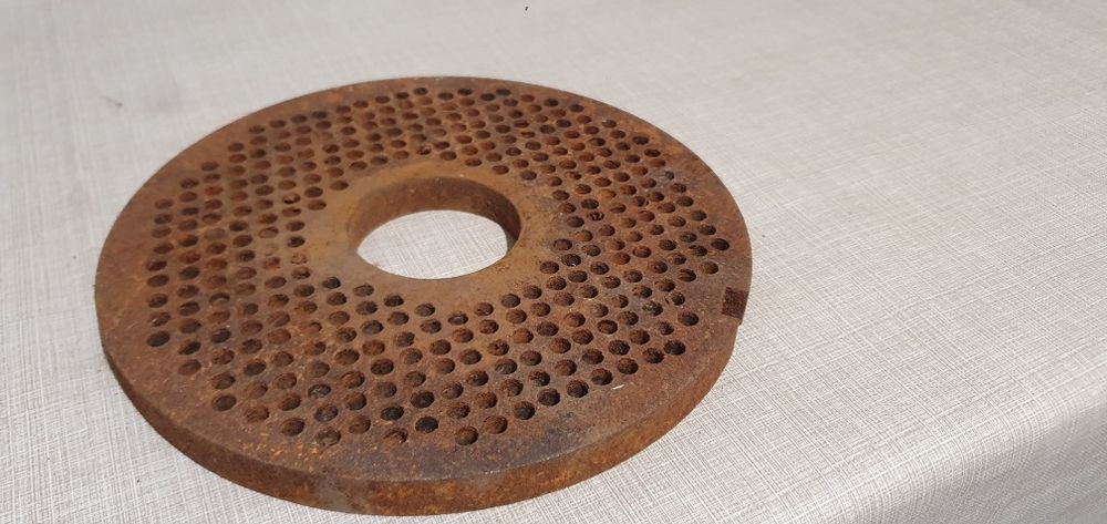 Matrita granulator furaje peleti, metal fier masiv, pelete, pt soba