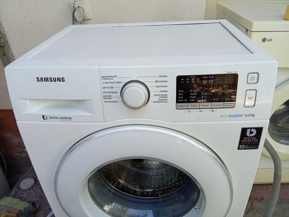 Самсунг автомат кир мошина инвентор моторли 6кг сотилади
