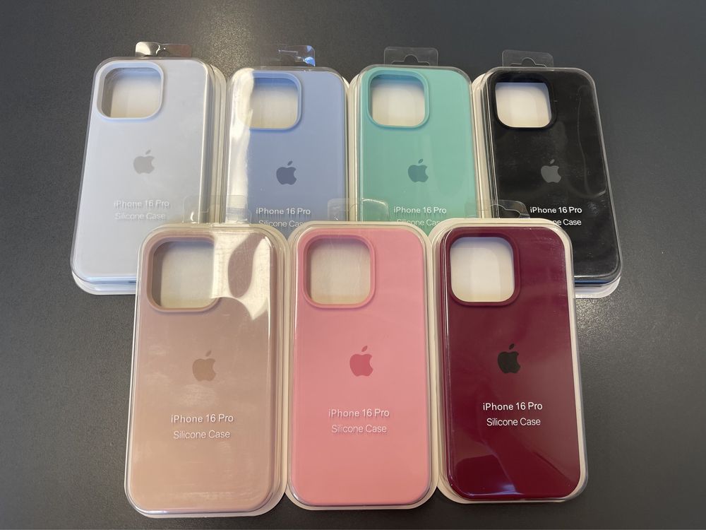 Силиконов кейс iPhone 16 16 Pro 16 Pro Max