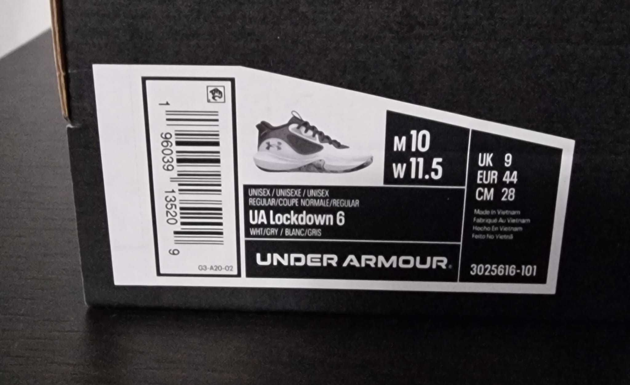 Ghete Under Armour UA LOCKDOWN 6 - US10/UK9/EUR44/CM28 - impecabile