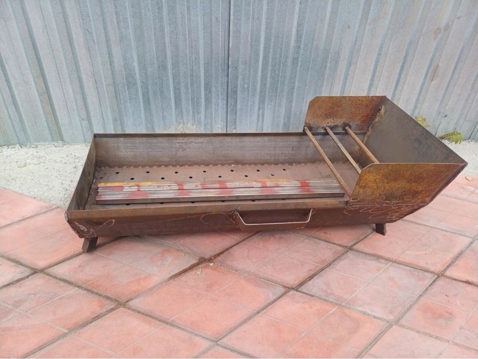 Мангал со сьемными ножками