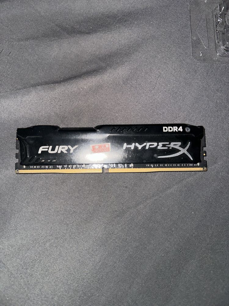16gb ddr4 hayperX fury оперативная память