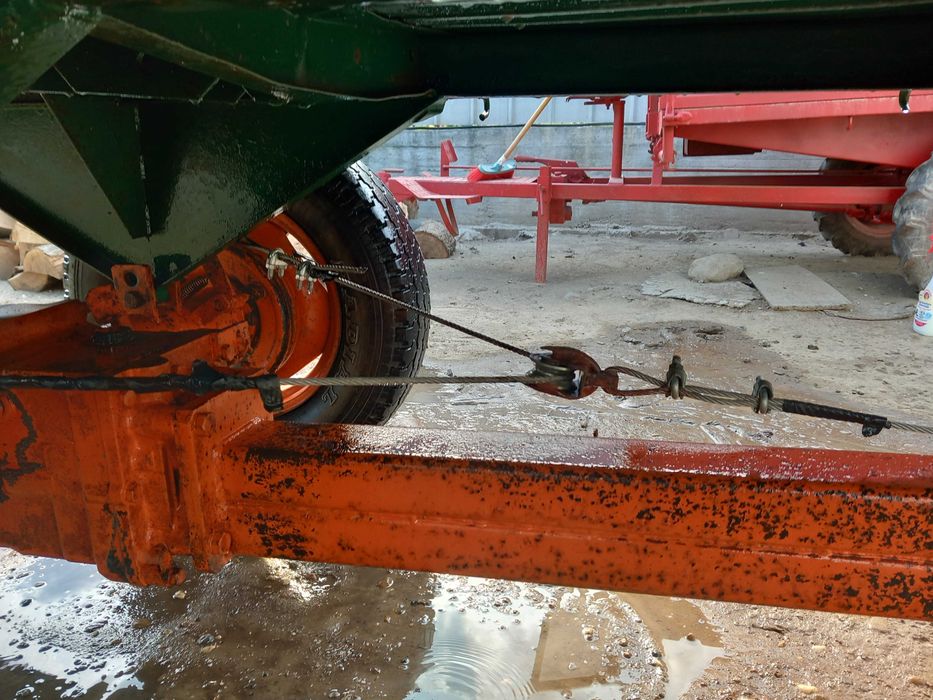 Remorca pasquali basculabila