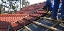 Dulgherii montaj tigla metalica lindab sistem pluviale