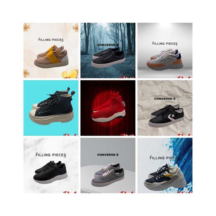 !!НОВИ!! Кецове/маратонки на ТОП цени -  Converse, Filling Pieces