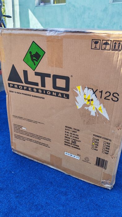 Alto tx 12s subwoofer nou sigilat