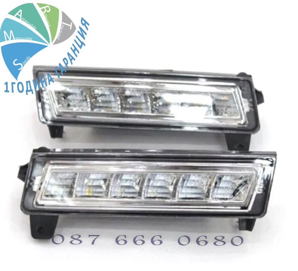 151 LED Дневни светлини халогени Mercedes w164 ml gl glk в164 крушка