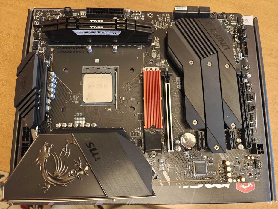 Ryzen 5950X, 32GB RAM, Intel A770 LE, MSI B550 Unify X, 550W PSU