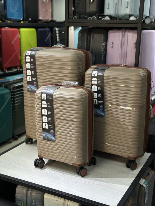 Чемоданы с съёмными колёсами