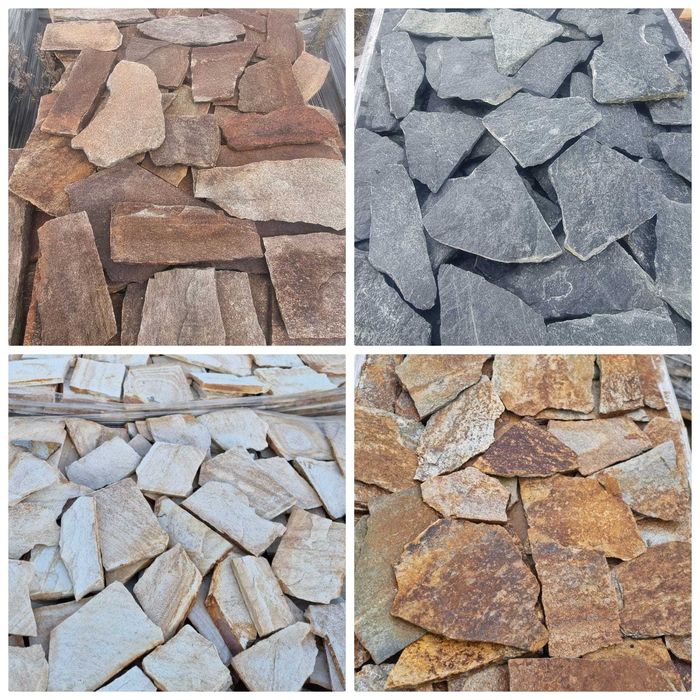 Piatra naturala pavaj si placari decorative - depozit ardezie