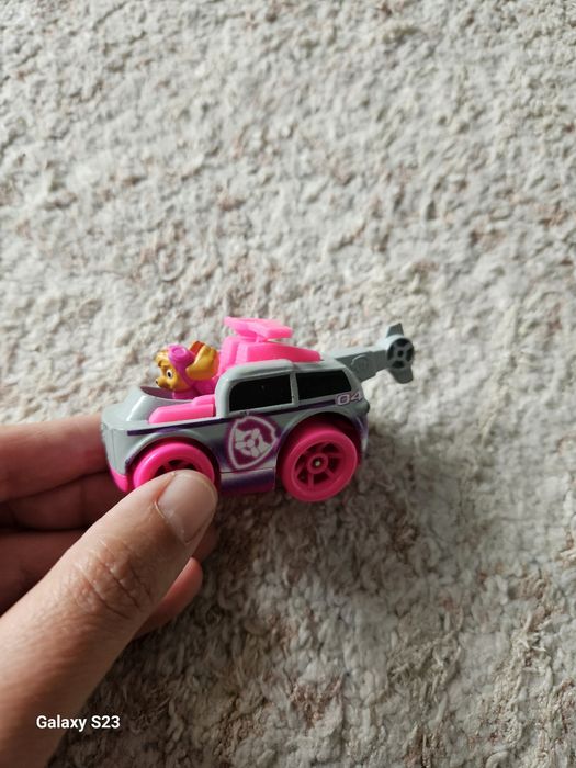 6 mașini metalice Paw Patrol (Patrula Cățelușilor)