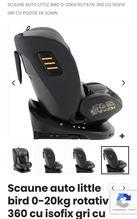 Vând scaun auto copii nou