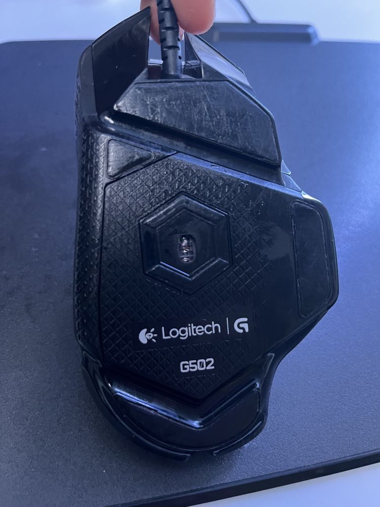 Гейминг мишка Logitech - G502 Hero, черна