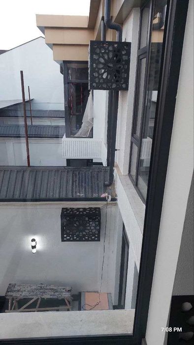 Декор решетки корзины кондиционеров, обшивка разными узорами