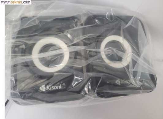 Компютърни Тонколони Kisonli U-2900BT, Bluetooth, 5W+2x3W, USB, Черен