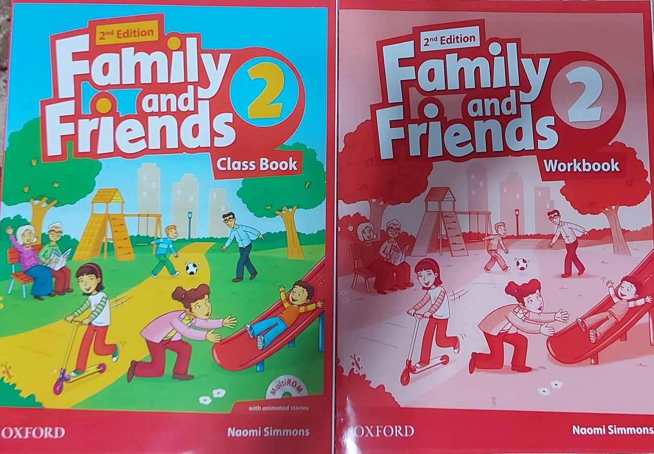 Книги Family and Friends вче части