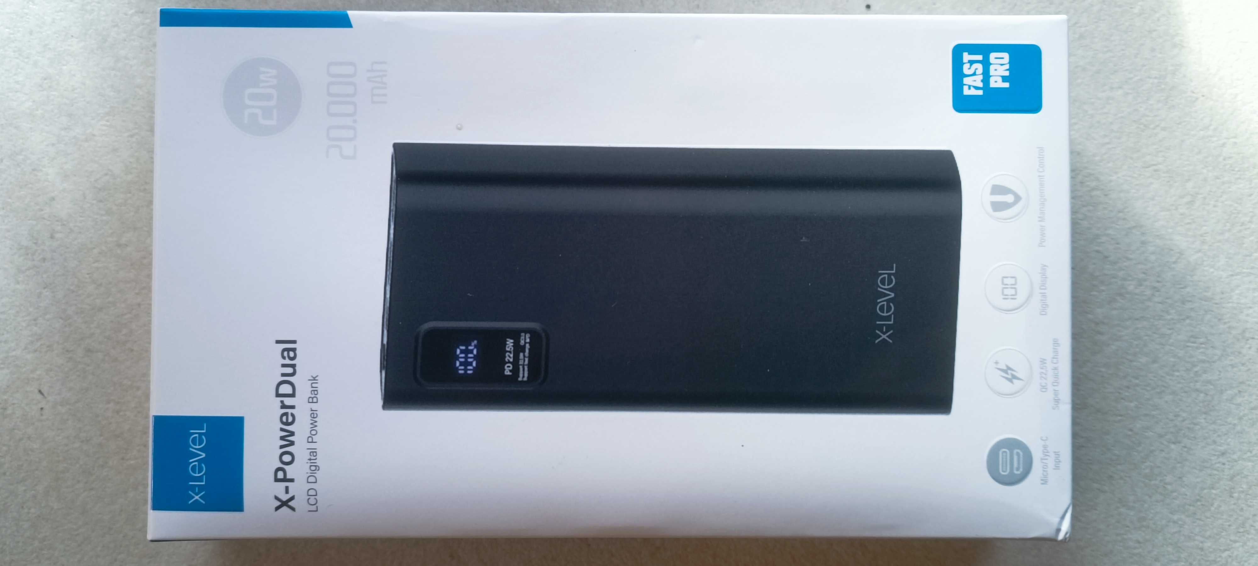 Външна батерия/Power Bank 20000mA