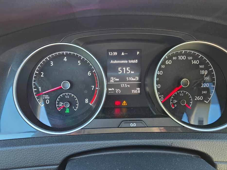 VW Golf 7 1.4 benzina+ CNG din fabrică